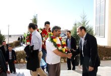 گزارش تصویری استقبال هیات رئیسه دانشگاه  از تیم رباتیک دانشگاه صنعتی شاهرود